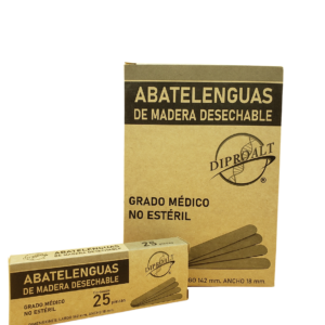 ABATELENGUAS DESECHABLE EXHIBIDOR C/20 CAJITAS