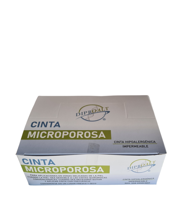 CINTA MICROPOROSA 2.5 X 10 M PIEL - Imagen 2