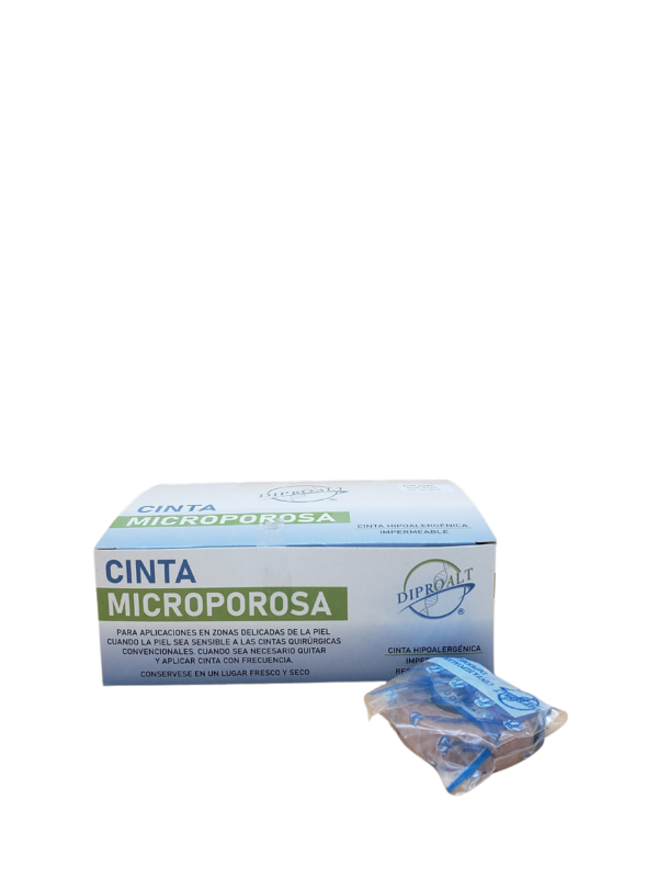 CINTA MICROPOROSA 1.25 X 10 M PIEL - Imagen 2