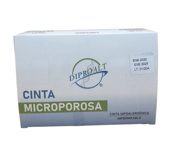CINTA MICROPOROSA 2.5 X 10 M PIEL - Imagen 3