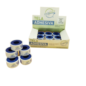 TELA ADHESIVA QUIRURGICA 1.25 X 1 MT #1 C/24 ROLLOS